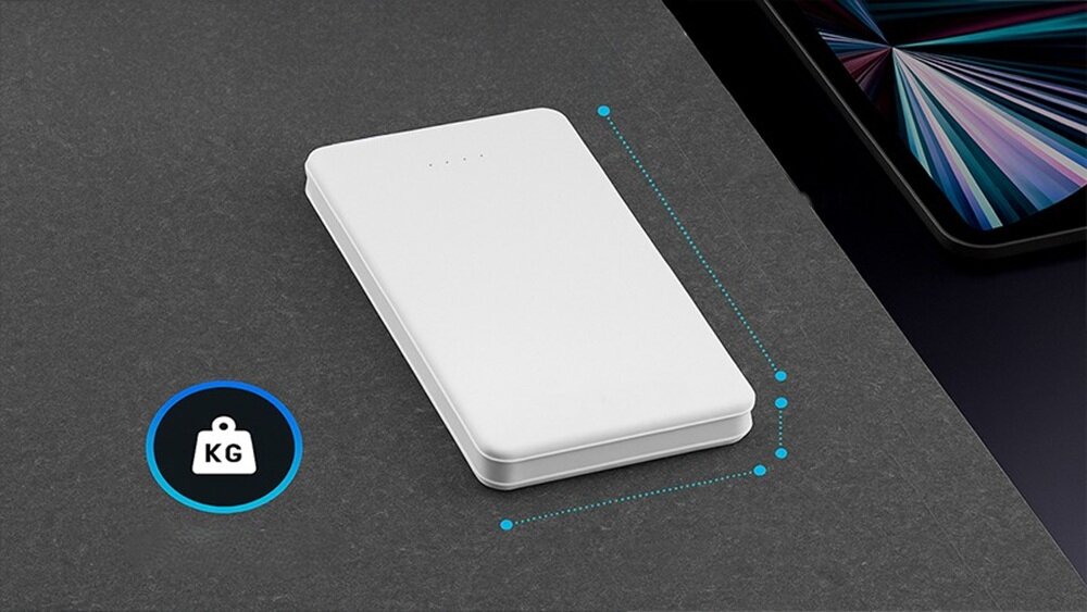 Powerbank EXTRALINK EPB-078W 10000mAh 10W Biały funkcjonalność, niewielkie wymiary, wydajność, solidna konstrukcja