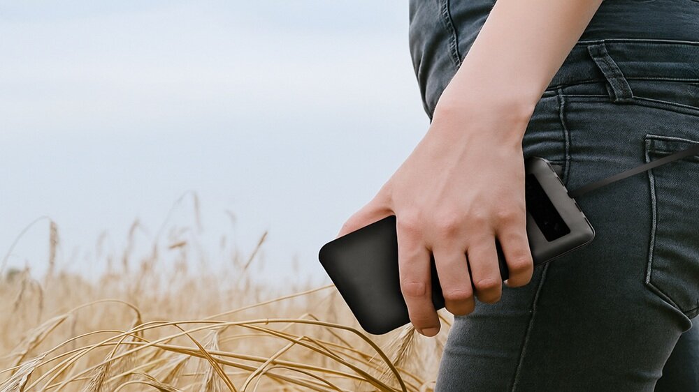 Powerbank EXTRALINK EPB-083 10000 mAh Czarny kontrolowanie poziomu naładowania, wygodne uzytkowanie, kontrola nad energią