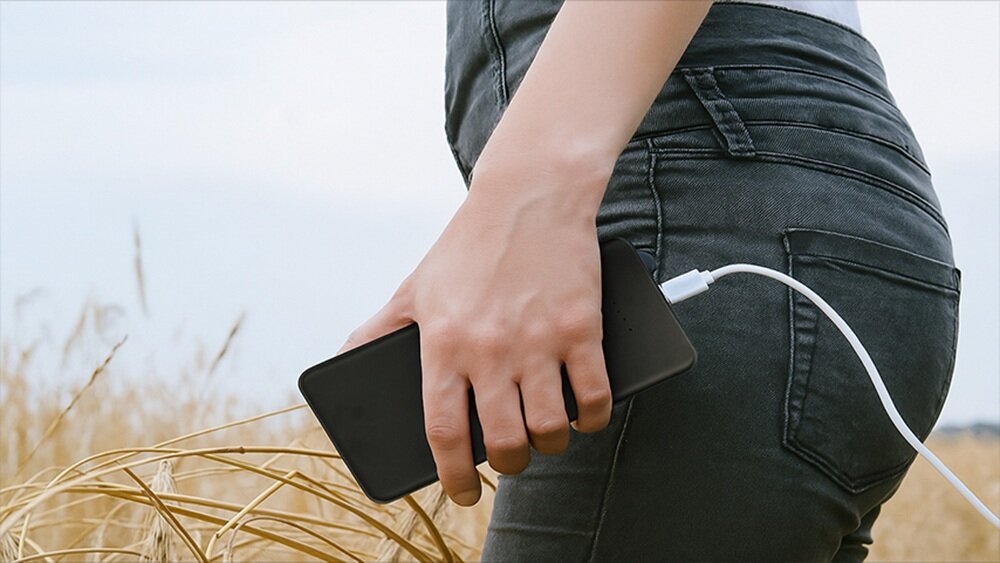 Powerbank EXTRALINK EPB-078B 10000mAh 10W Czarny dwa porty ładowania, technologia litowo-polimerowa, stabilne i bezpieczne ładowanie