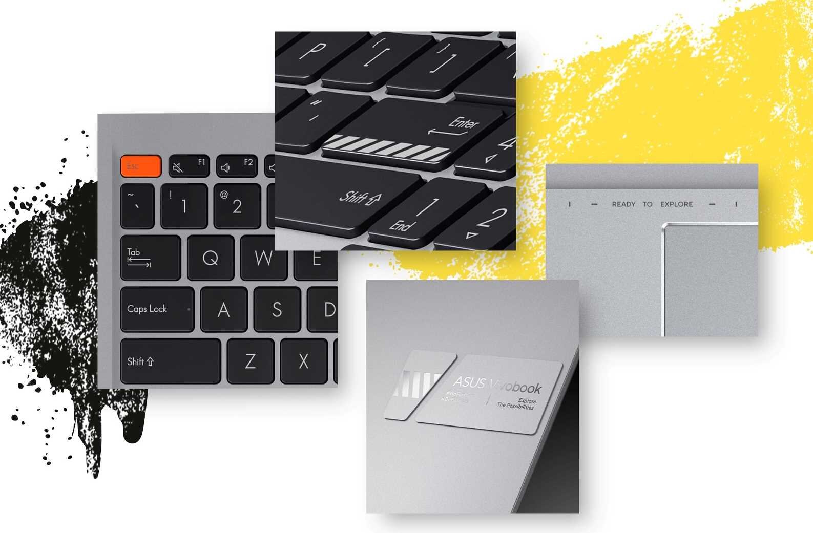 Laptop ASUS VivoBook S M3502 - Klawiatura