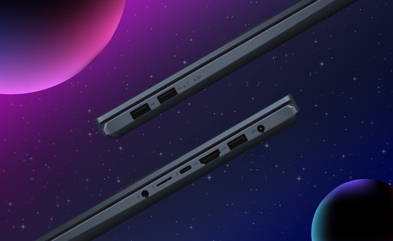 Laptop ASUS VivoBook Pro K3400PH wszechstronne lekkie wytrzymałe czytnik linii papilarnych