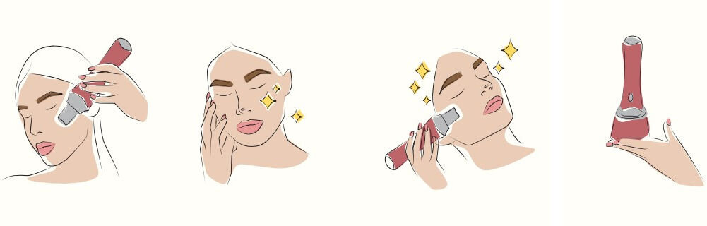 Urządzenie do peelingu kawitacyjnego DIFORO Rives 4 tryby