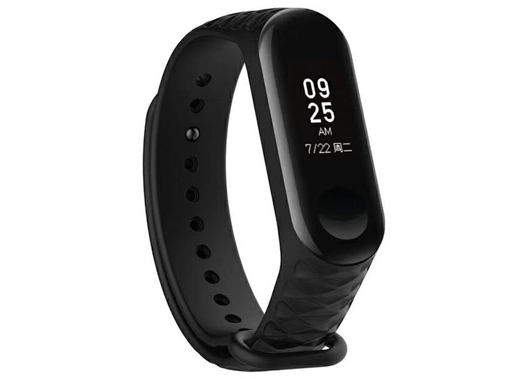 Beline Mi Band 7 6 5 - pasek z urządzeniem na białym tle