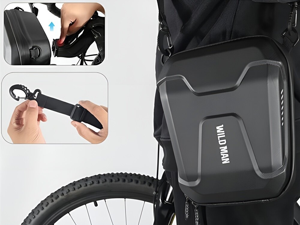 Etui/uchwyt na rower WILDMAN E8 bezpieczeństwo dostrzegalny funkcjonalność