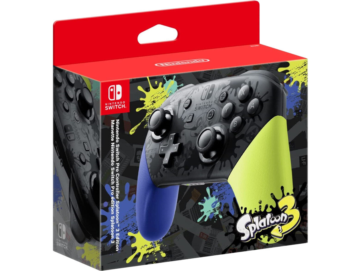 Kontroler NINTENDO Switch Pro Splatoon 3 Edition opakowanie