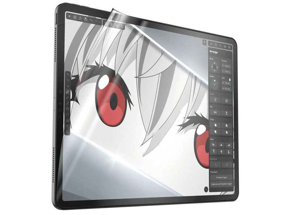 folia paperlike ipad ochrona ekran ultra wide fit apple pencil