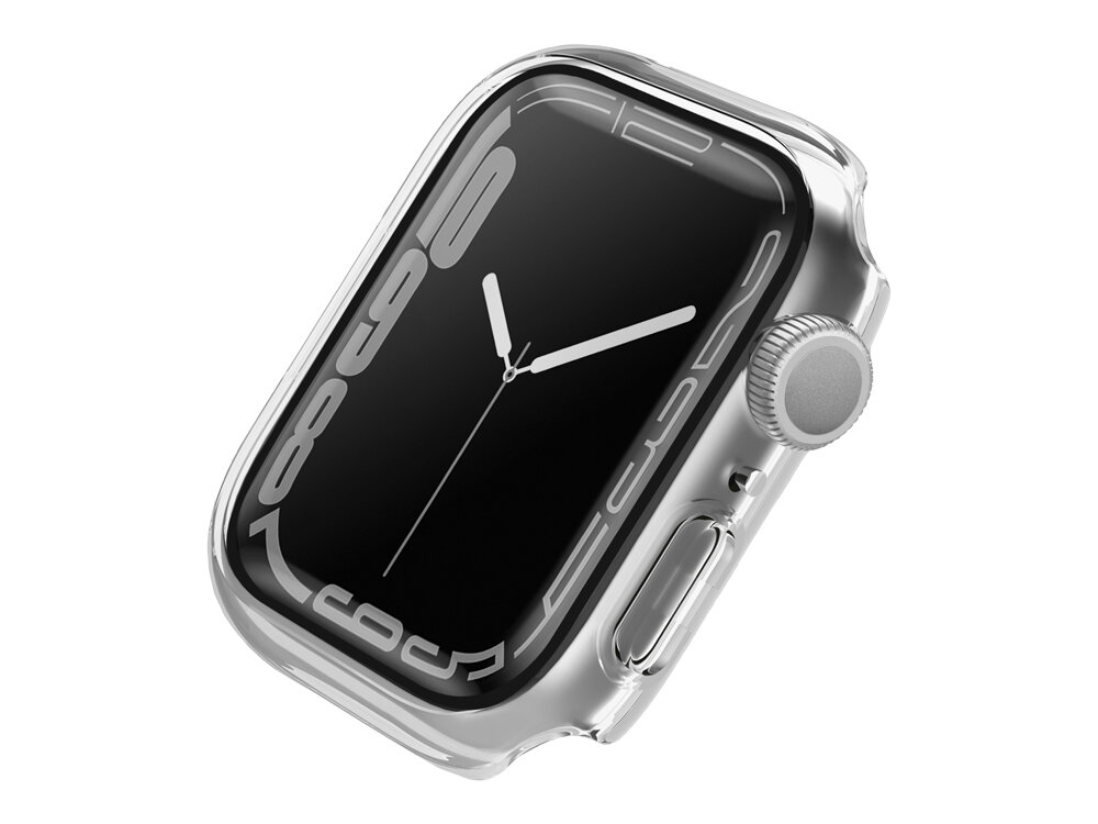 UNIQ Legion tworzywa PC zakrzywioną osłonę ze szkła hartowanego 9H Apple Watch chroni przed zarysowaniami