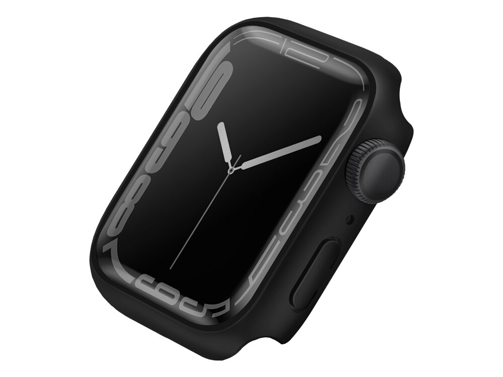UNIQ Legion tworzywa PC zakrzywioną osłonę ze szkła hartowanego 9H Apple Watch chroni przed zarysowaniami