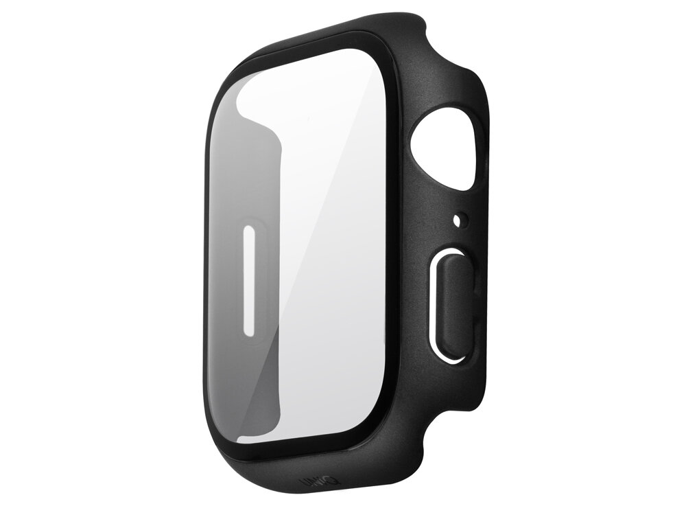 UNIQ Legion nie ogranicza czułości ekranu dotykowego wyświetlanie obrazu w jakości HD kompatybilne z Apple Watch Series 7, 8, 9 oraz SE2 pełny dostęp do wszystkich funkcji urządzenia