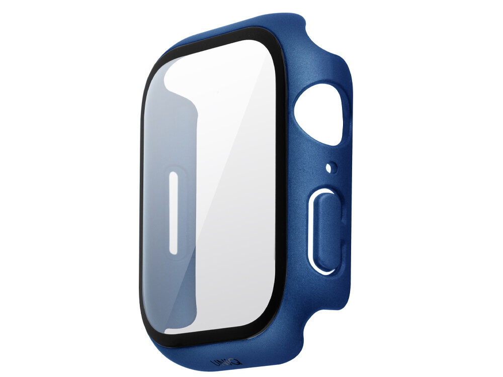 UNIQ Legion tworzywa PC zakrzywioną osłonę ze szkła hartowanego 9H Apple Watch chroni przed zarysowaniami