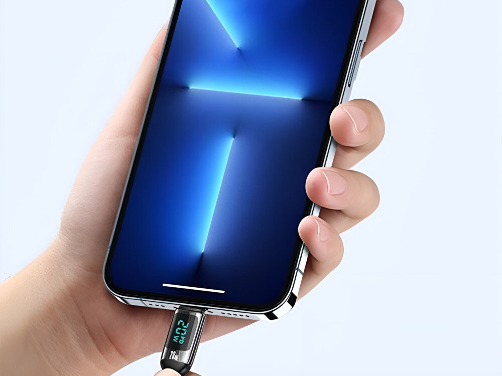 Kabel USB-Lightning USAMS U78 Układ scalony chroni urządzenie bezpieczne i stabilne ładowanie