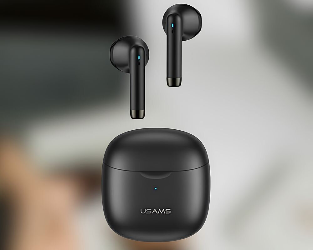 Słuchawki douszne USAMS TWS 5.0 IA Bluetooth technologia zasieg polaczenie muzyka dzwiek