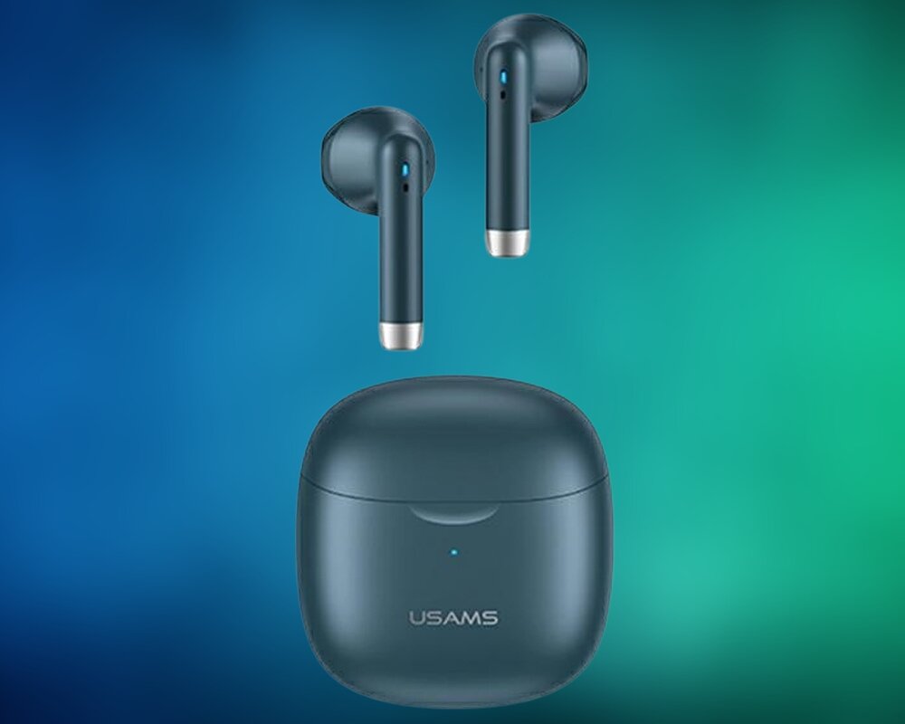 Słuchawki douszne USAMS TWS 5.0 IA Bluetooth technologia zasieg polaczenie muzyka dzwiek