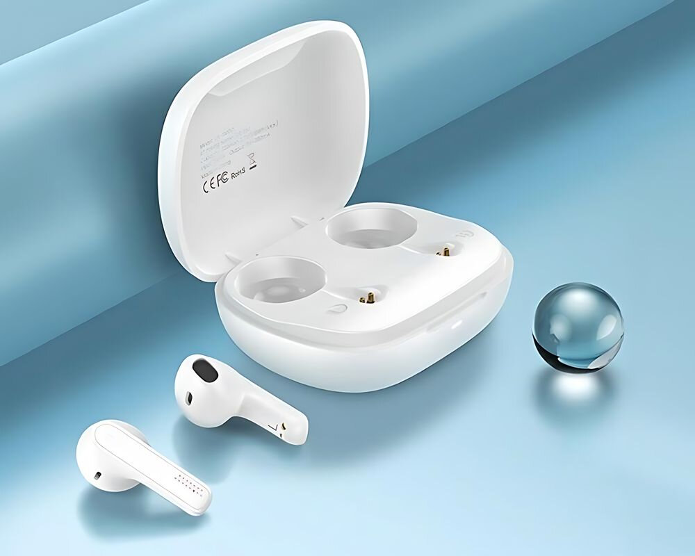 Słuchawki douszne USAMS SM Series BHUSM01 Wodoodporne lekkie idealne wytrzymale dlugowieczne gwarancja bezprzewodowe stabilne 