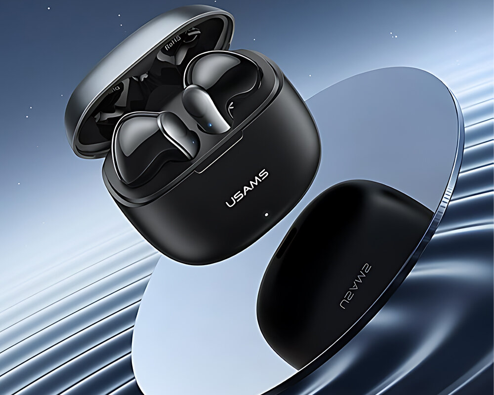 Słuchawki douszne USAMS TWS XH dzwiek sluchawki muzyka