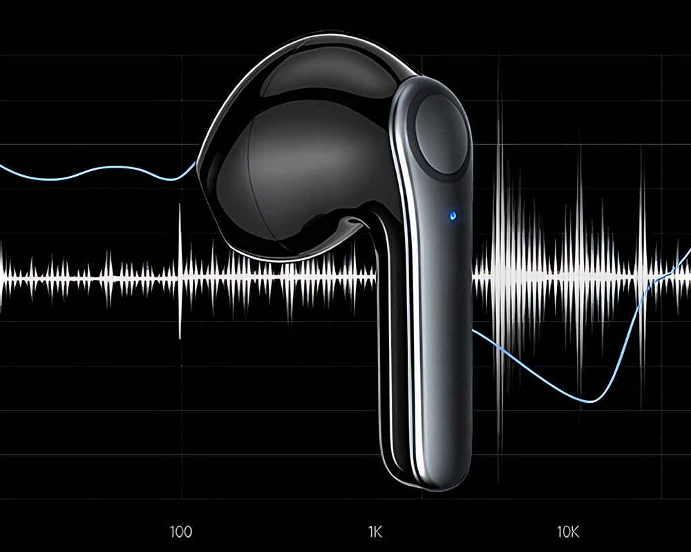 Słuchawki douszne USAMS TWS XH bateria sluchawki muzyka kontrolki