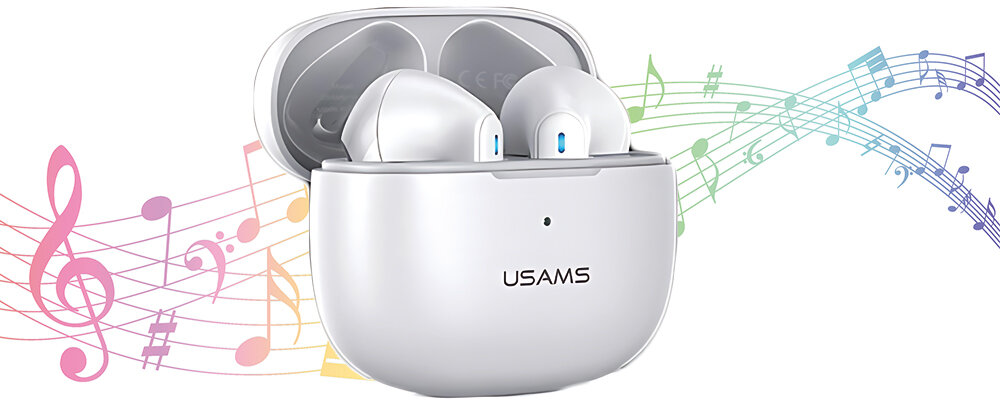 Słuchawki douszne USAMS TWS NX10  bluetooth dzwiek