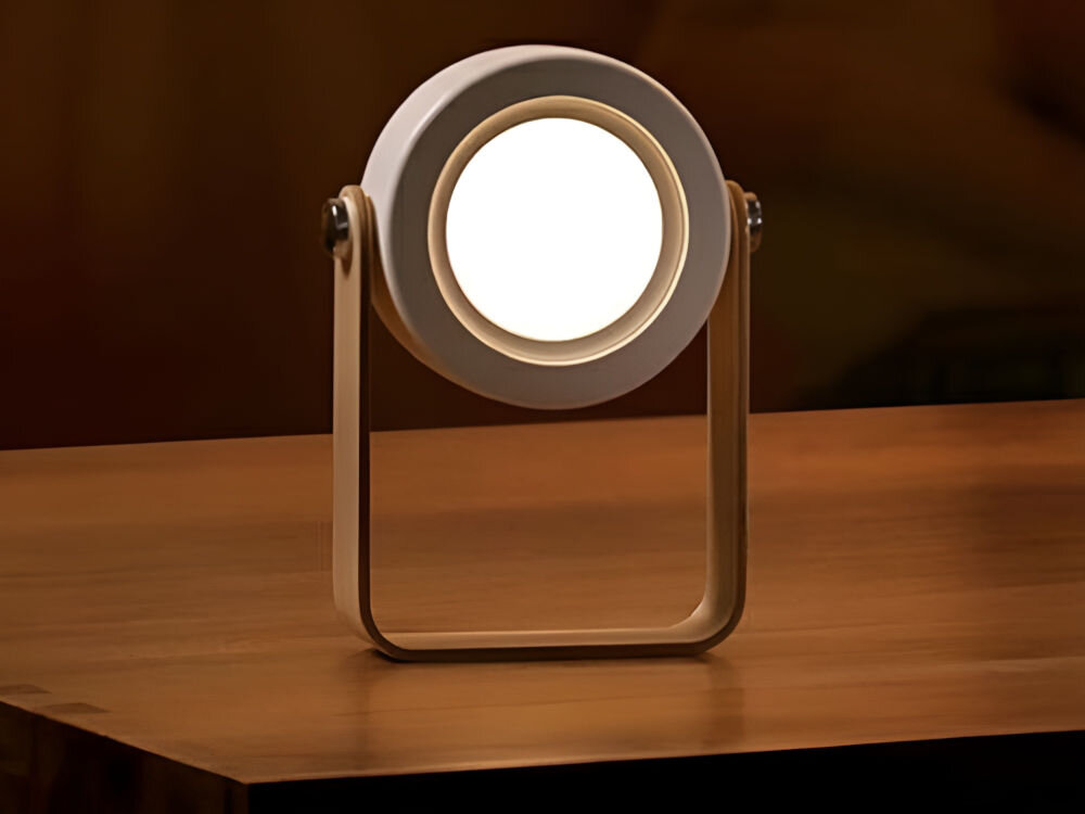 Lampka nocna LED USAMS ZB249YH01 bateria o pojemności 1200 mAh, 3 godziny, temperatura 3000K