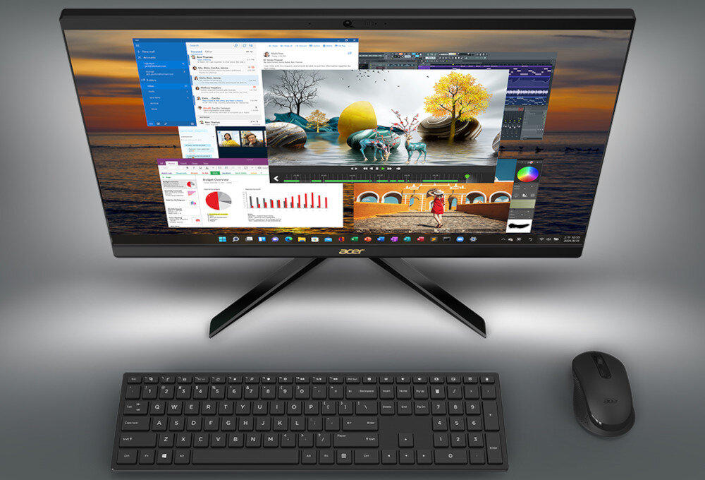 Komputer ACER Aspire C24-1700 dysk SSD pojemność dane