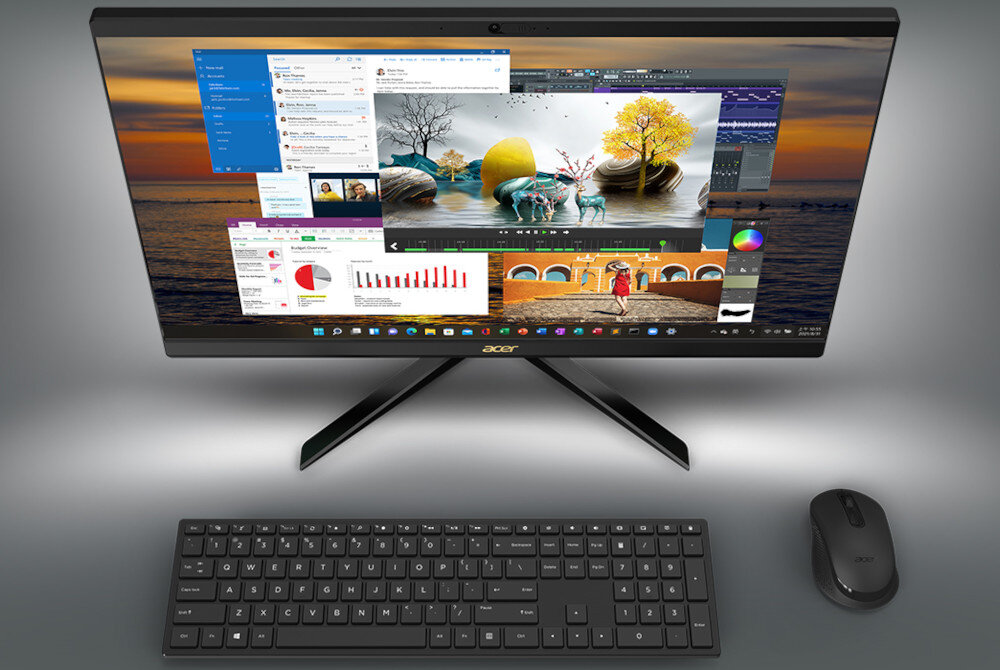 Komputer ACER Aspire C22-1700 dysk pojemność SSD