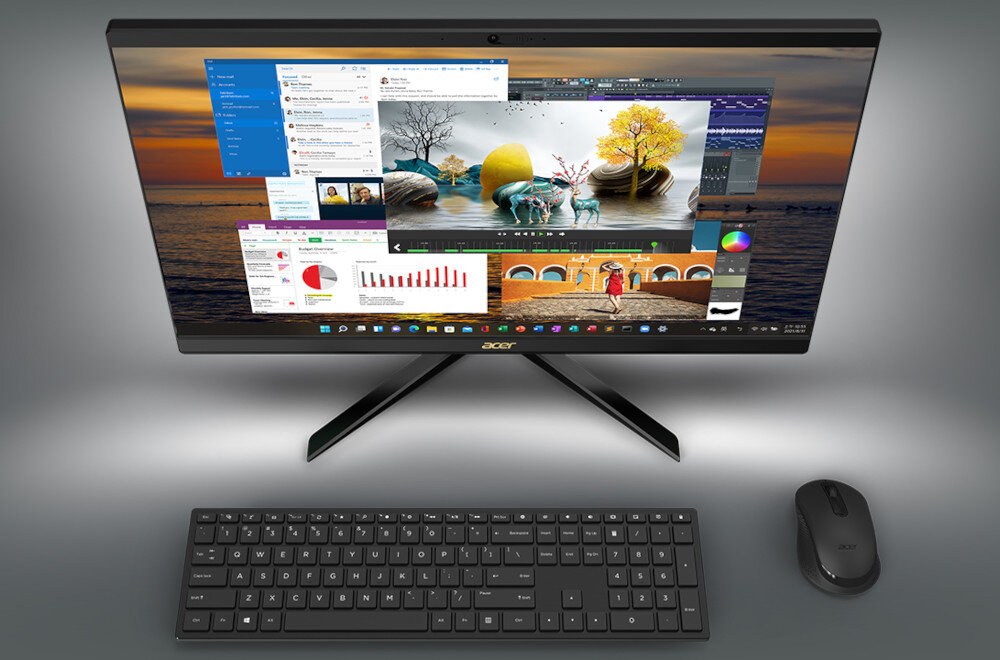 Komputer ACER Aspire C24-1700 dysk miejsce dane pojemność