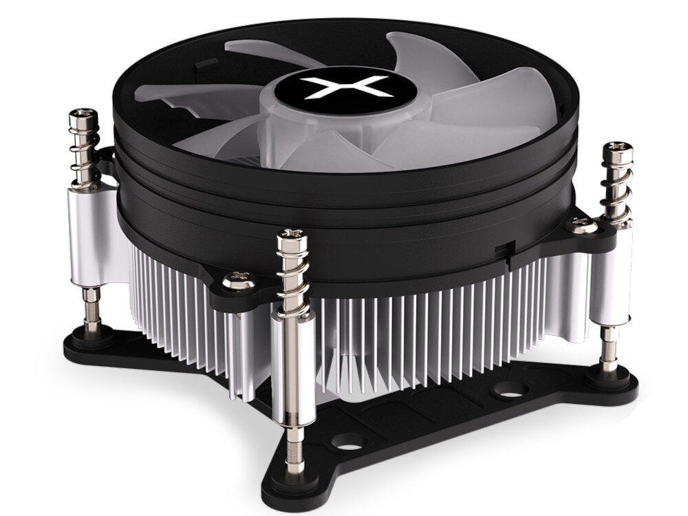 Chłodzenie CPU KRUX Integrator ARGB LGA1700 łatwym montażu socketem LGA1700 Intela szybka i bezproblemowa pasta termoprzewodząca