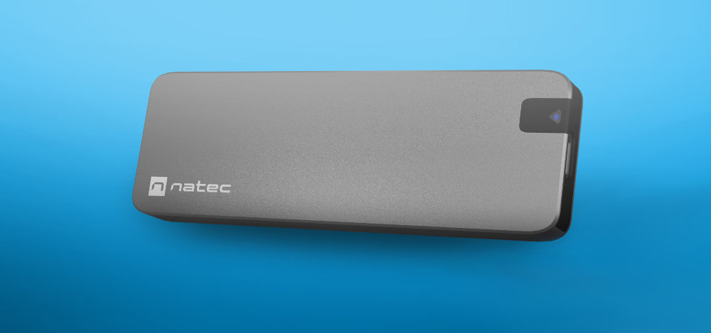 Obudowa dysku NATEC Rhino NKZ-1953 SSD M.2 NVMe/PCIe technologii UASP i TRIM bezpieczny dostęp do Twoich danych
