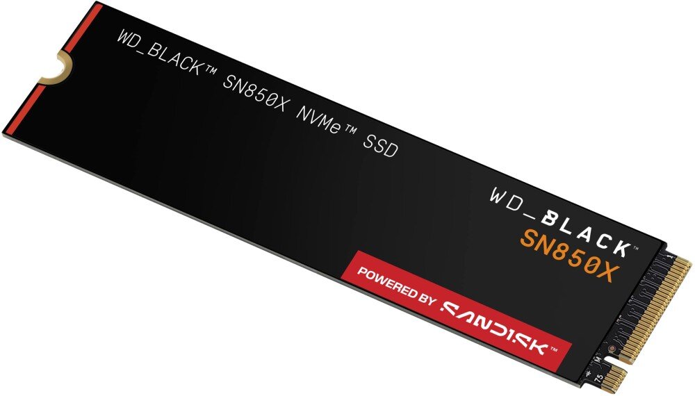 Dysk WD Black SN850X Wymiary waga kolor pojemność niezawodność trwałość prędkość odczytu prędkość zapisu