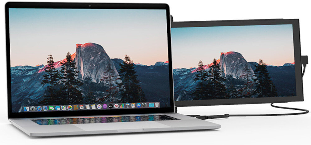 Monitor MOBILE PIXELS Duex Lite Deep Grey oprogramowanie kompatybilność system działanie podłączenie