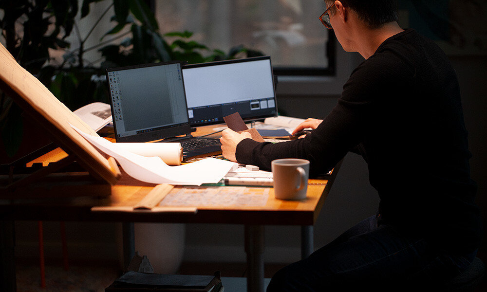 Monitor MOBILE PIXELS Duex Max Deep Grey zastosowanie działanie cechy składanie marka opis