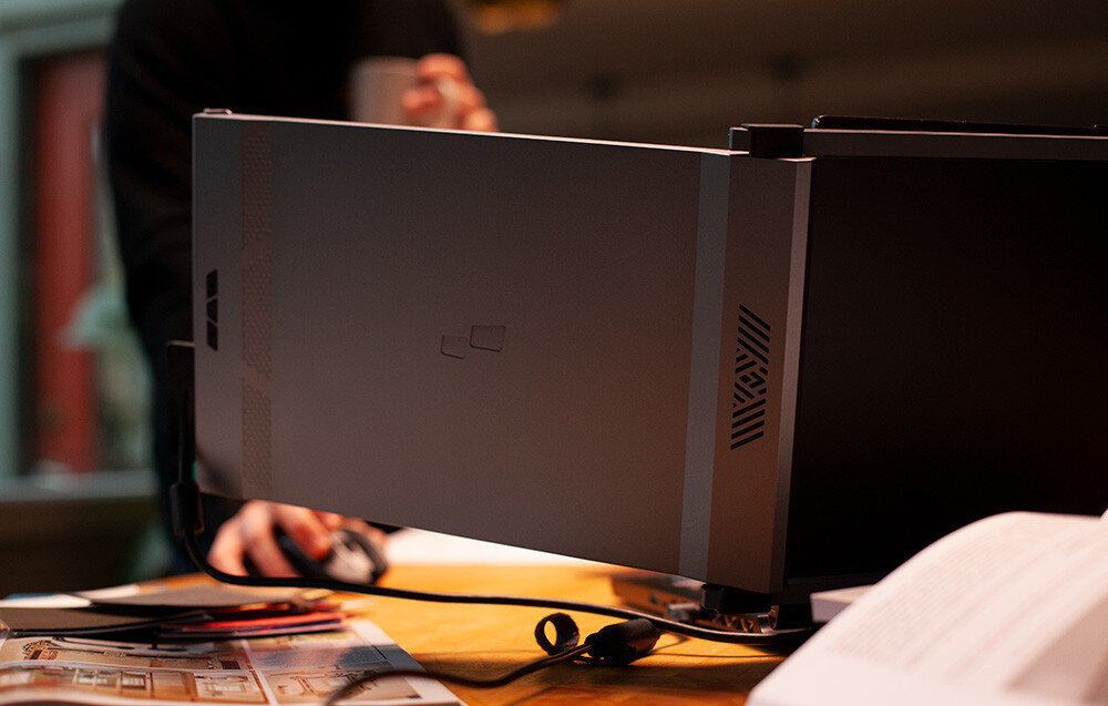 Monitor MOBILE PIXELS Duex Max Deep Grey kompatybilność system podłączenie