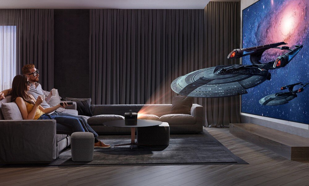 Projektor BYINTEK Ufo U70 Pro obraz rozdzielczość jakość