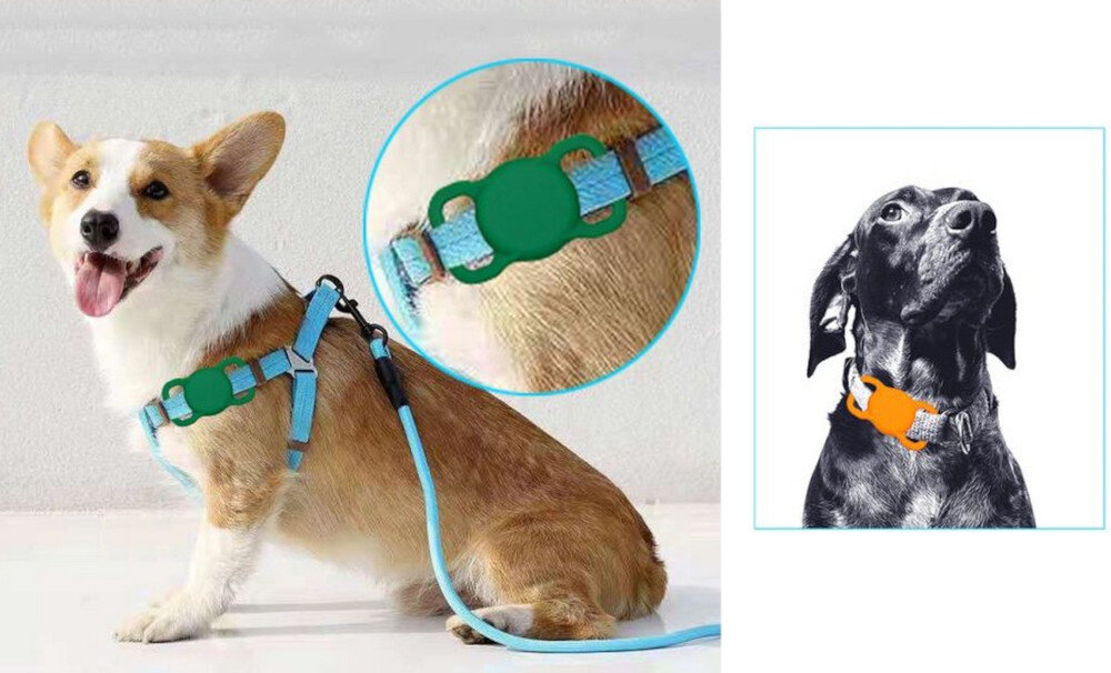 Etui TECH-PROTECT Smooth for Pet do Apple Airtag lokalizacja pupil zwierzak ochrona