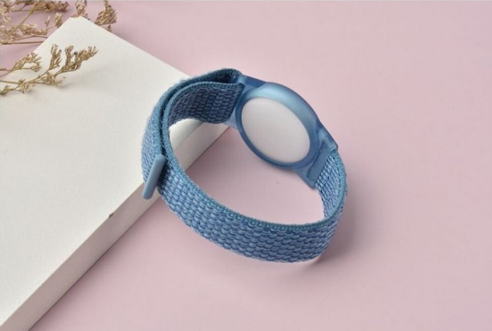 Pasek TECH-PROTECT Nylon for Kids do Apple Airtag uzytek dopasowanie wygoda miekki nylonowy material