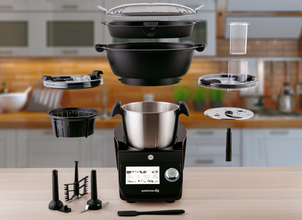 Robot wielofunkcyjny ELDOM MFC2506 Perfect MIX2 (WiFi) z wbudowaną waga i funkcja gotowania