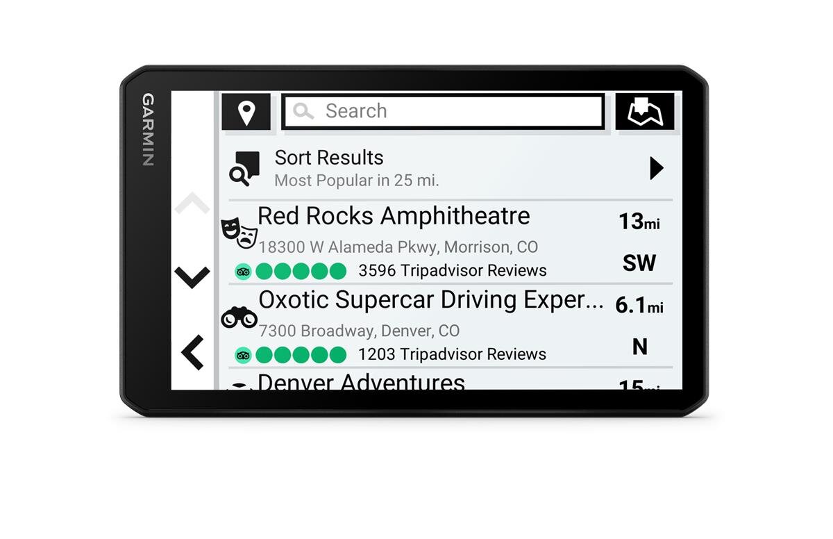 zdjęcie z informacjami z navigacji