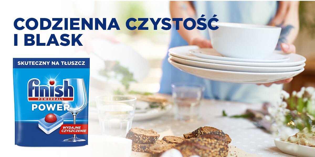 Tabletki do zmywarek FINISH Powerball Power All in 1 - 100 szt.