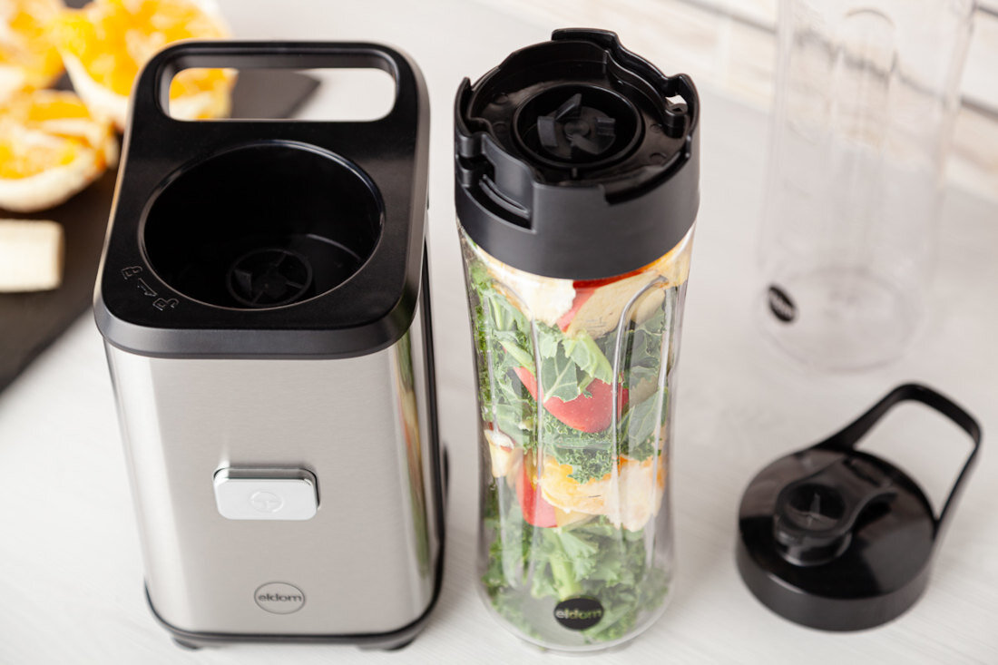 Blender kielichowy ELDOM BK5S Jaar (Sportowy) + 2 bidony w komplecie