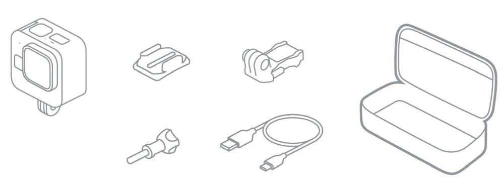 Kamera sportowa GOPRO HERO11 Black Mini sport montaż nagrywanie stabilizacja montaż edycja filtry ostrość śledzenie tryby bateria akumulator zasilanie ładowanie rozdzielczość filmy obudowa odporność wielkość łączność sterowanie