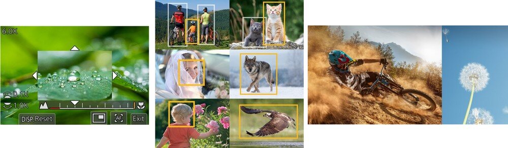 Aparat PANASONIC DC-GH6  zdjęcia obiektyw ekran wizjer ogniskowa przysłona migawka obudowa bateria zasilanie filmy nagrywanie rozdzielczość matryca rozmiar przekątna tryby iso montaż lampa światło przyciski sterowanie menu kontrast jasność balans bieli filtry cmos karta pliki format zapis seria