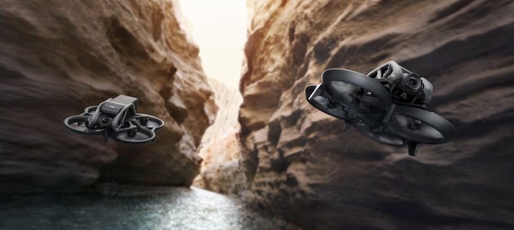 Dron DJI Avata bateria lot sterowanie akrobacje czas lotu zasięg funkcje lądowanie kamera rozdzielczość filmy zdjęcia nagrywanie jakość ładowanie aplikacja przesył pilot śmigła stabilizacja fotografia waga wymiary konstrukcja obudowa korpus ramiona silnik