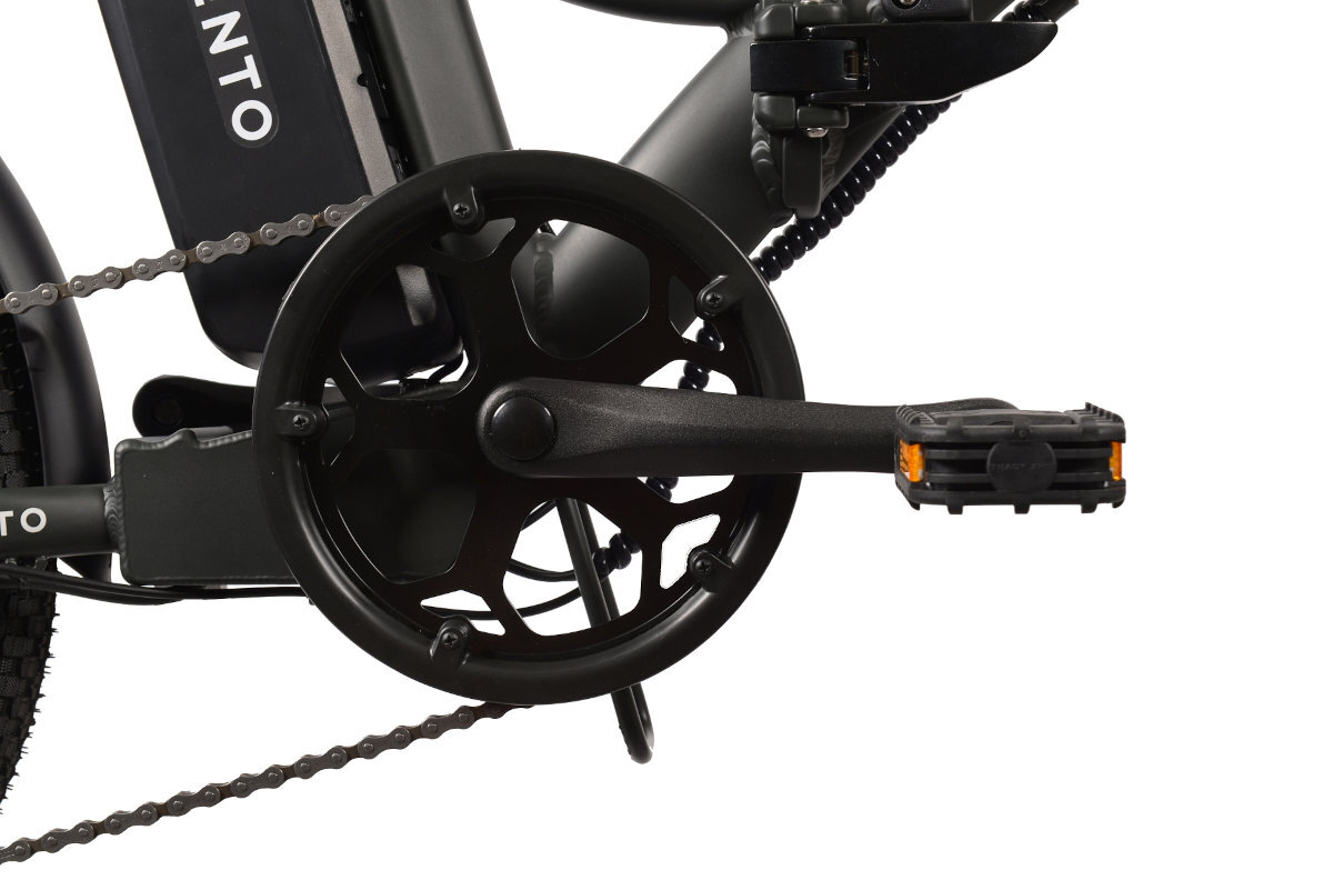ROWER ELEKTRYCZNY SKŁADANY ARGENTO PIUMA 20 CZARNO-NIEBIESKI U42 16 gwarancja rama