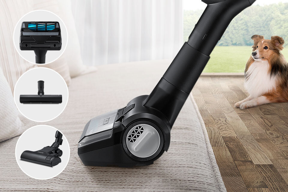 Mini elektroszczotka Pet Care pozwala dotrzeć w trudno dostępne miejsca