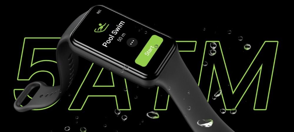 Smartband AMAZFIT Band 7 ekran bateria czujniki zdrowie sport pasek ładowanie pojemność rozdzielczość łączność sterowanie krew puls rozmowy smartfon aplikacja