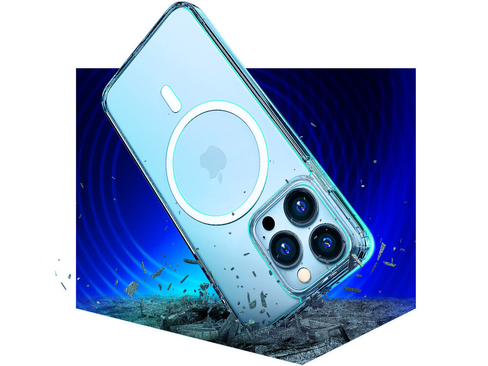 Etui 3MK Mag Case do Apple iPhone zastosowanie wzmocnionych naroznikow