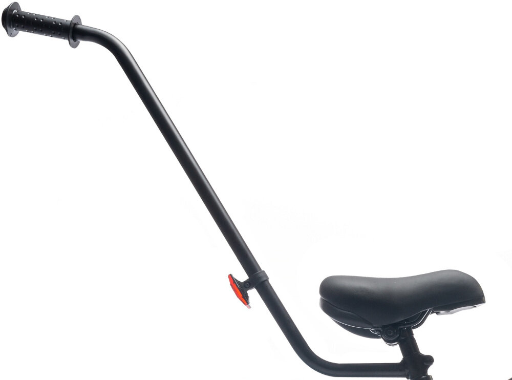 Rower dziecięcy SUN BABY Tracker 16 16 cali dla chłopca Niebieski bezpieczna i satysfakcjonująca aktywność wygodne siodełko możliwość regulacji w zakresie od 52 od 58 cm pałąk prowadzący dla rodzica