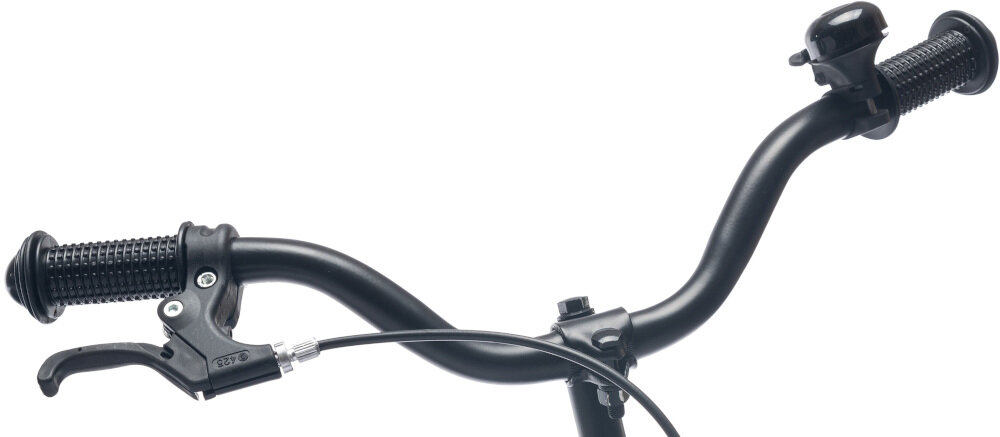 Rower dziecięcy SUN BABY Tracker 16 16 cali dla chłopca Niebieski najwyższy komfort jazdy dziecko nie odczuje dyskomfortu zapewniona odpowiednia pozycja ciała uchwyty pokryte antypoślizgowym materiałem zabezpieczą ręce przed otarciami regulacja w zakresie 75-80 cm dzwonek