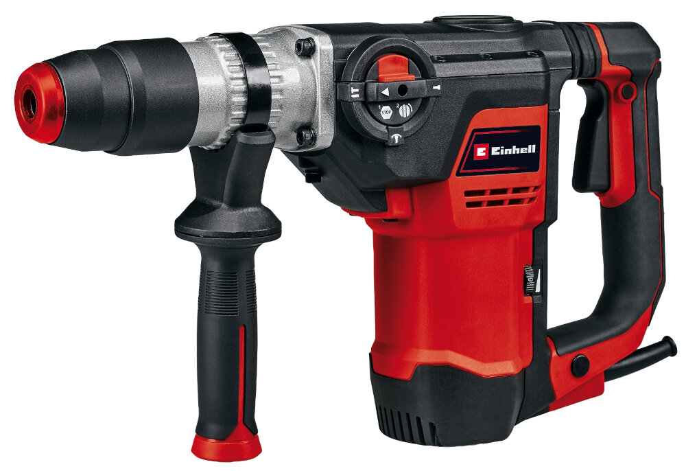 Młot udarowy EINHELL TE-RH 40 3F tlumiaca wibracje rekojsc glowna miekkie powierzchnie chwytne
