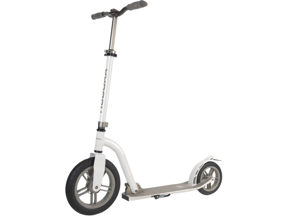 Hulajnoga HUDORA BigWheel Air all paths 280 Biały solidna konstrukcja ruch aktywnosc alternatywny srodek transportu dla mlodziezy i doroslych