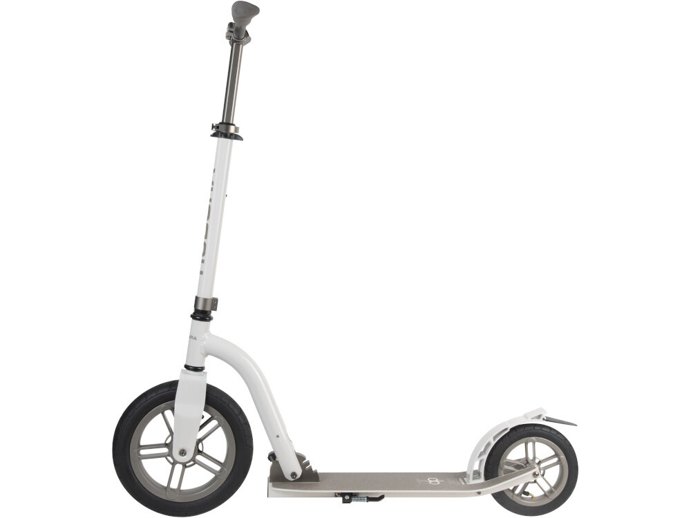 Hulajnoga HUDORA BigWheel Air all paths 280 Biały z wysokiej jakosci aluminium lekka 5,5 kg dlugie uzytkowanie dla osob o wzroscie od 140 do 200 cm obciazenie do 120 kg